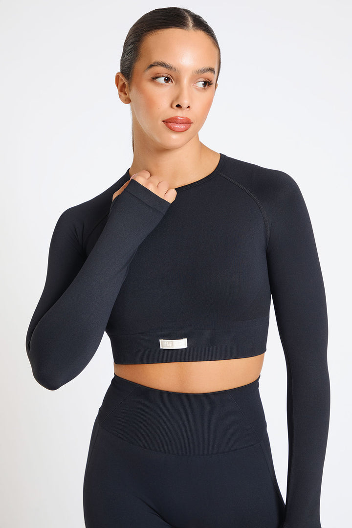 Contour Seamless Long Sleeve Crop Top