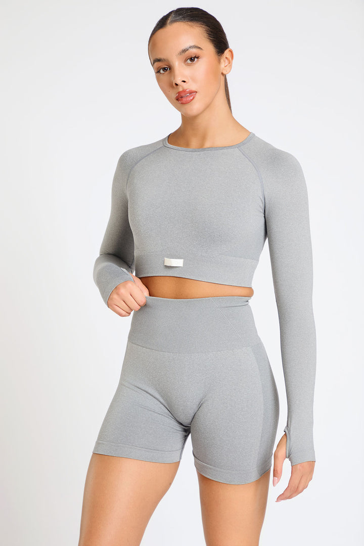 Contour Seamless Long Sleeve Crop Top