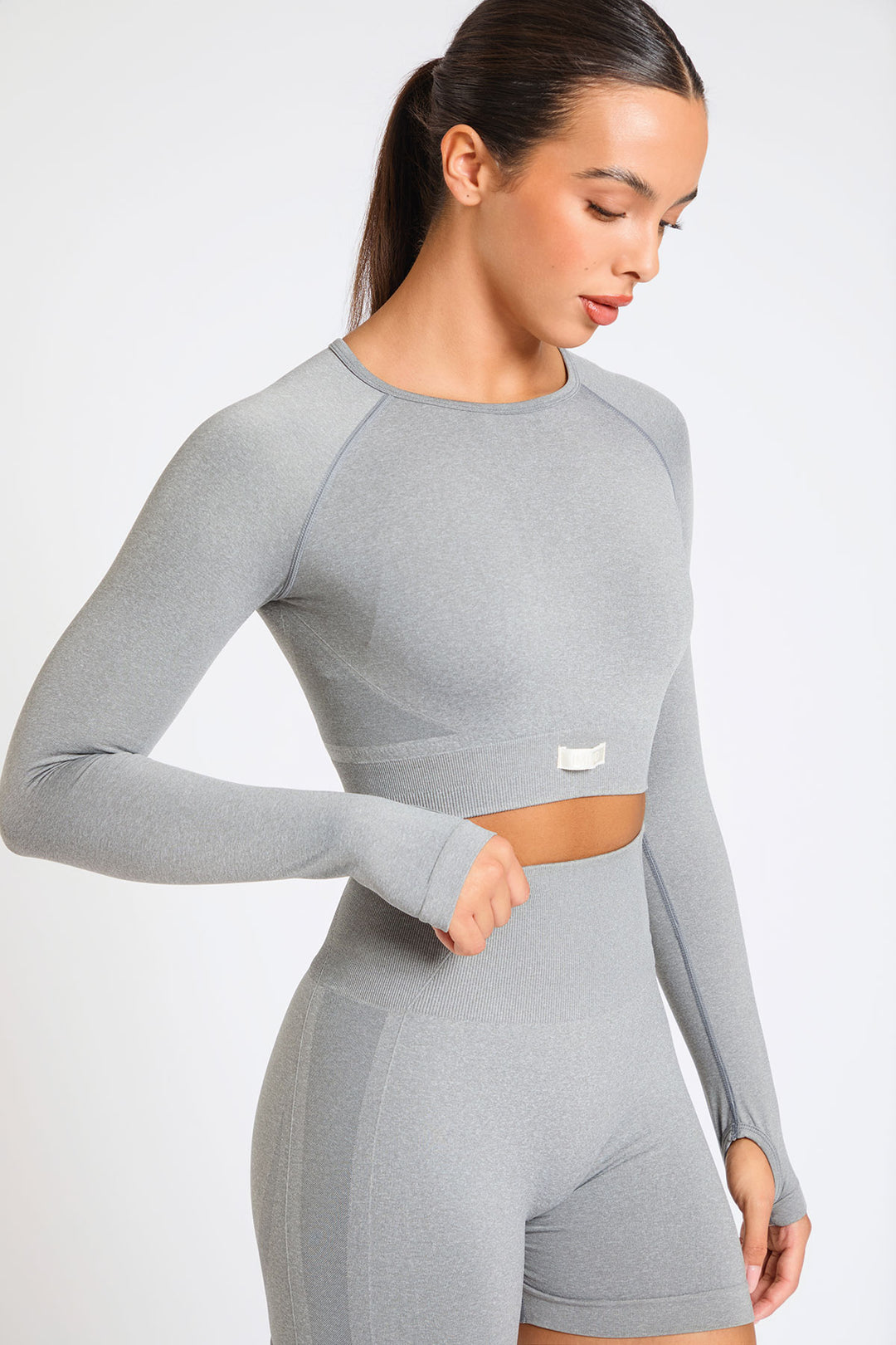 Contour Seamless Long Sleeve Crop Top