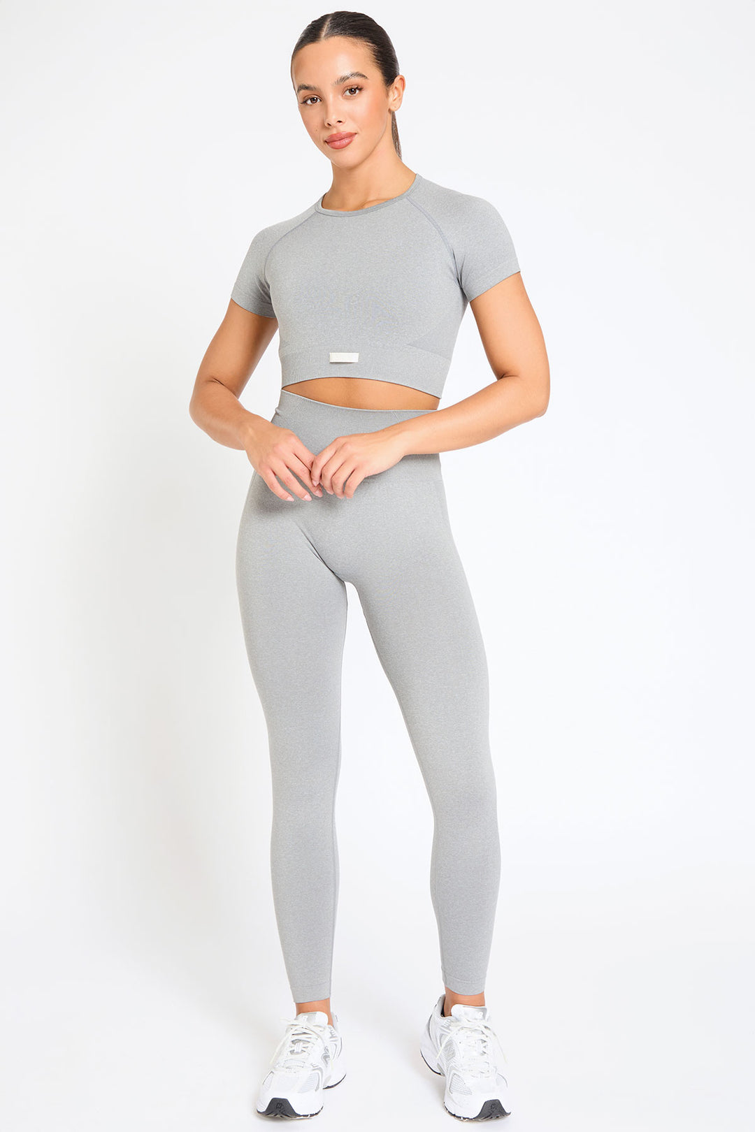 Contour Seamless Crop Tee